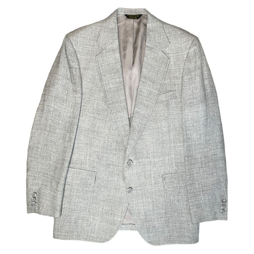 Vintage Adams Row by Anderson~Little Linen-Look Summer Blazer – Made in USA